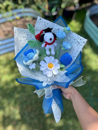 Crochet Graduation Bouquet