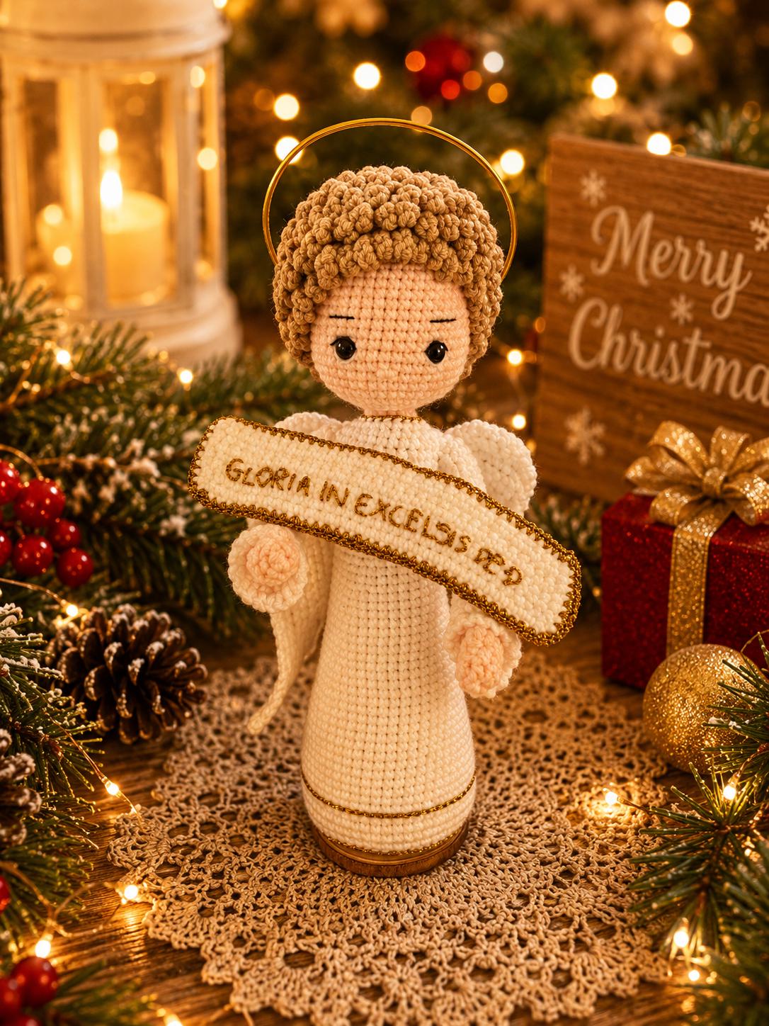 Handmade Crochet Nativity Set – Christmas Decoration