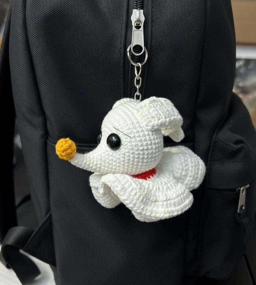 Crochet Horror Character Plush – Handmade Spooky Doll