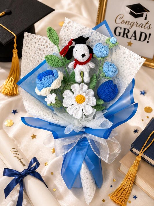 Crochet Graduation Bouquet