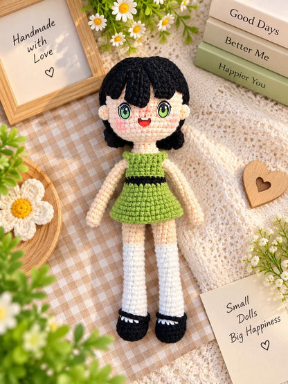 Beautiful Girls Crochet Collection – Handmade Amigurumi