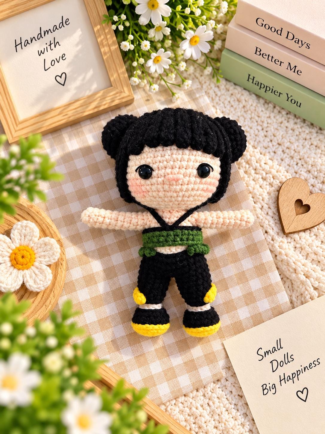 Beautiful Girls Crochet Collection – Handmade Amigurumi
