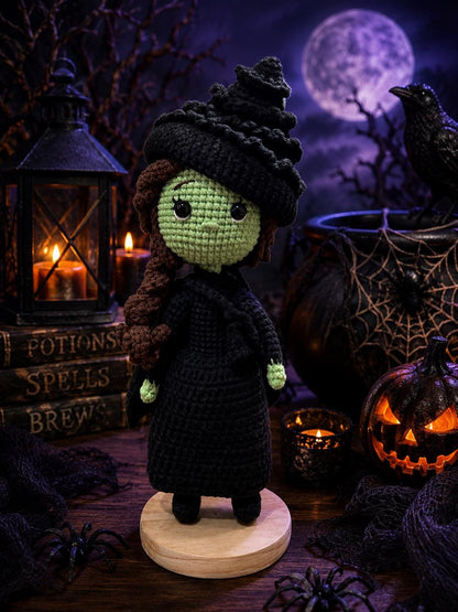 Crochet Horror Character Plush – Handmade Spooky Doll