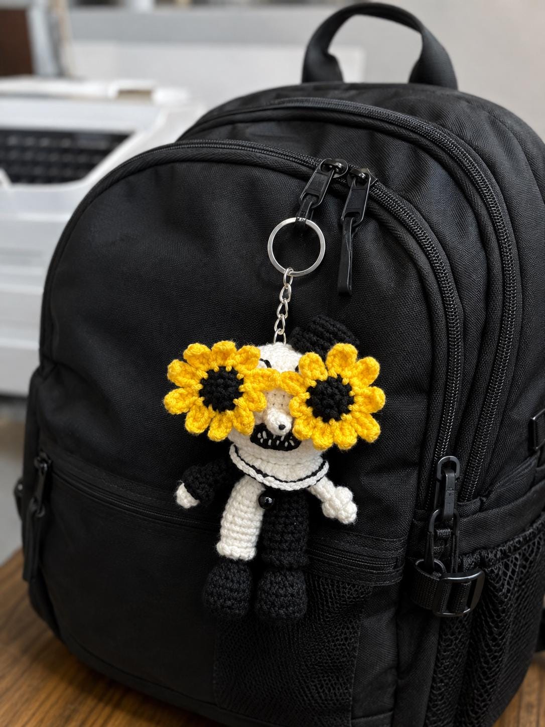 Crochet Horror Character Plush – Handmade Spooky Doll