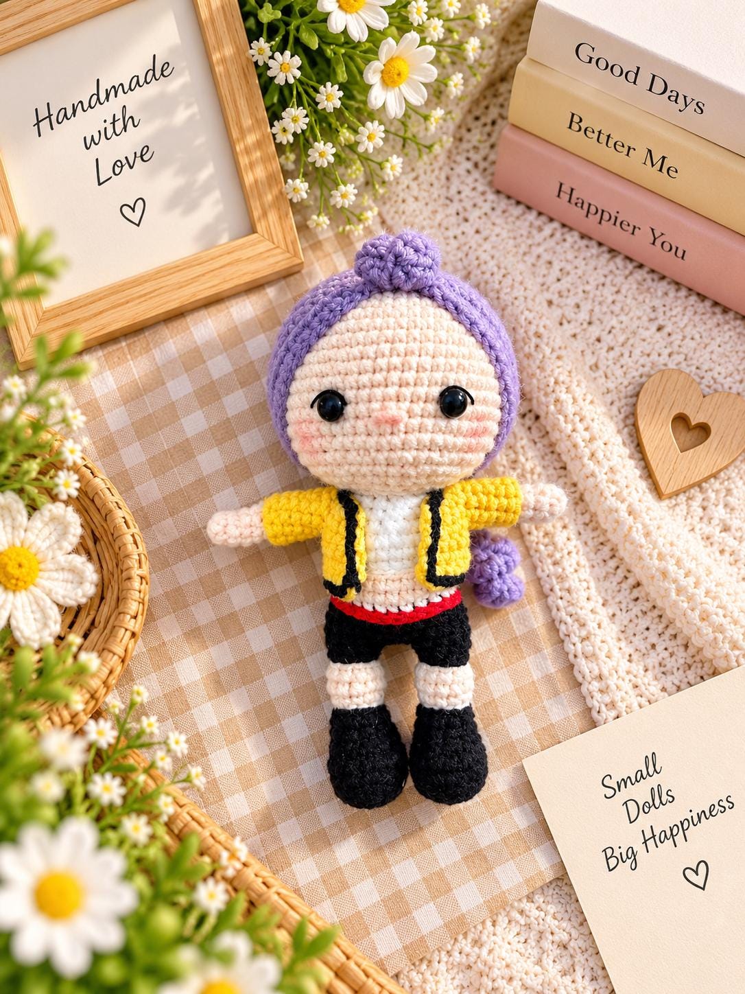Beautiful Girls Crochet Collection – Handmade Amigurumi