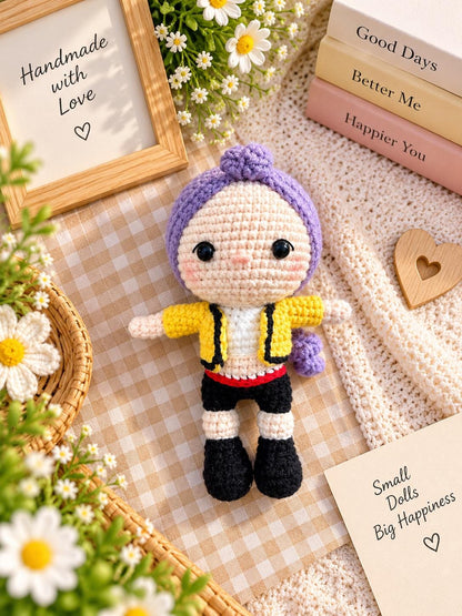 Beautiful Girls Crochet Collection – Handmade Amigurumi